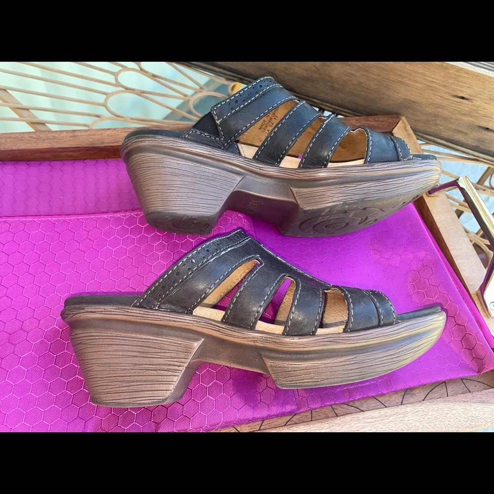 Sanita 9/EU39 leather Sandals made in Portugal - Picture 7 of 17